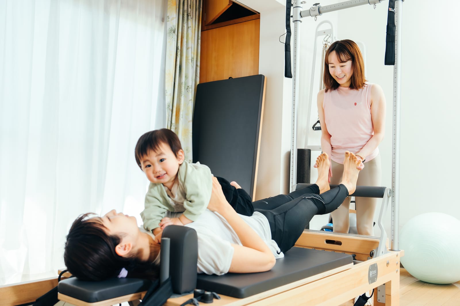 骨盤まわりを整えるピラティス